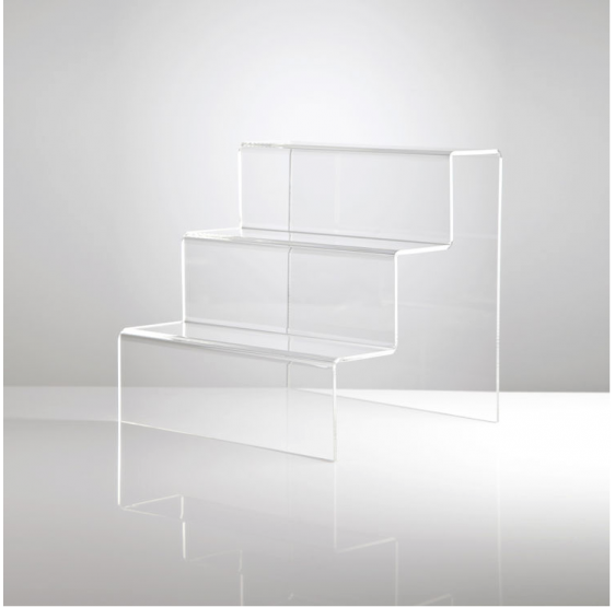 ALZATA/SUPPORTO in Plexiglass trasparente