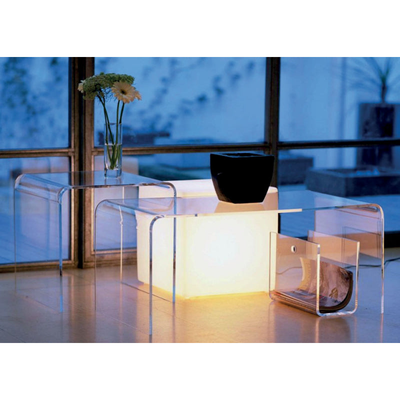ARREDAMENTO completo in plexiglass trasparente da salotto