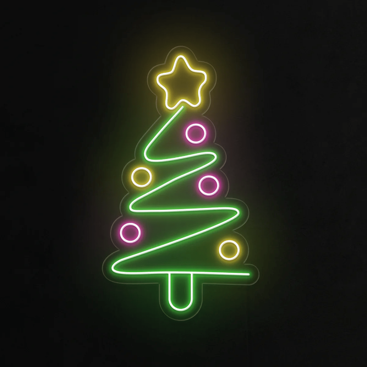 albero Natale Neon - Skizzografico