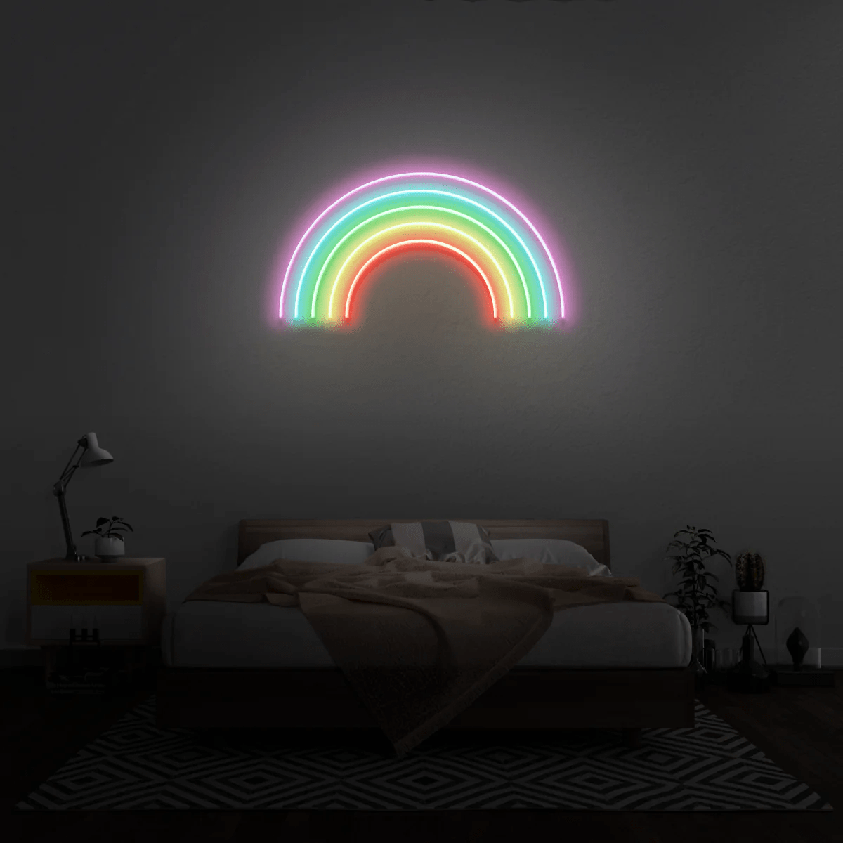 arcobaleno neon - Skizzografico