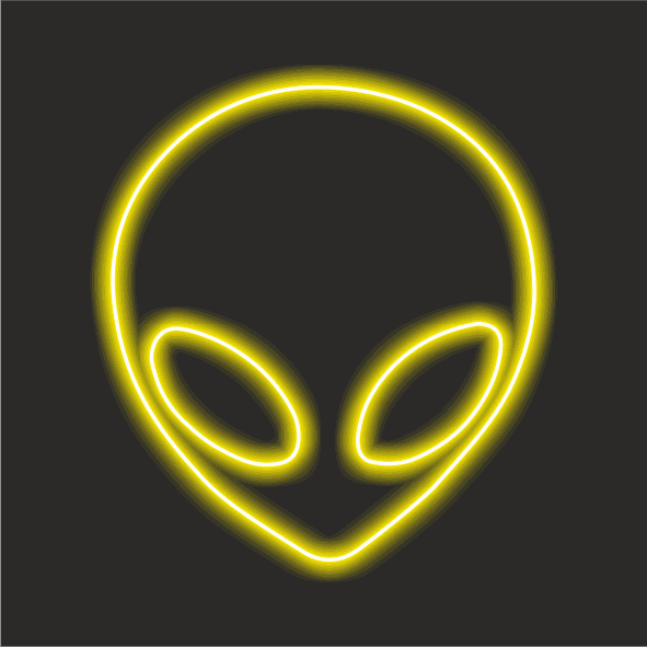 Neon Alieno - Skizzografico