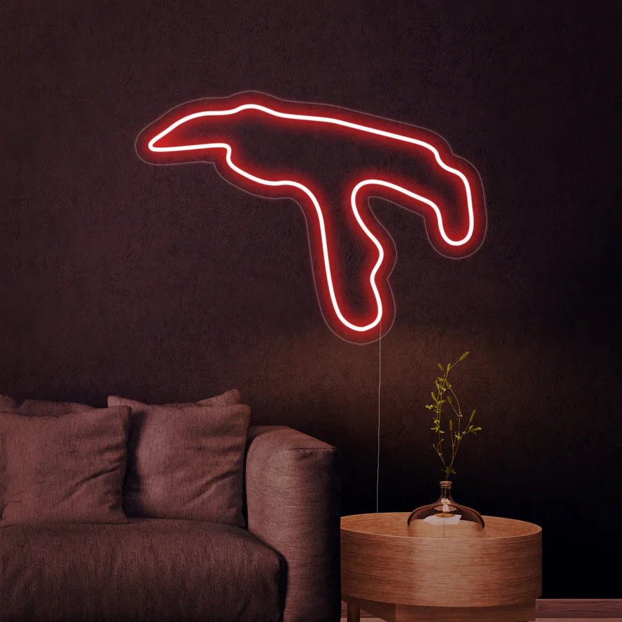 Belgium f1 neon - Skizzografico