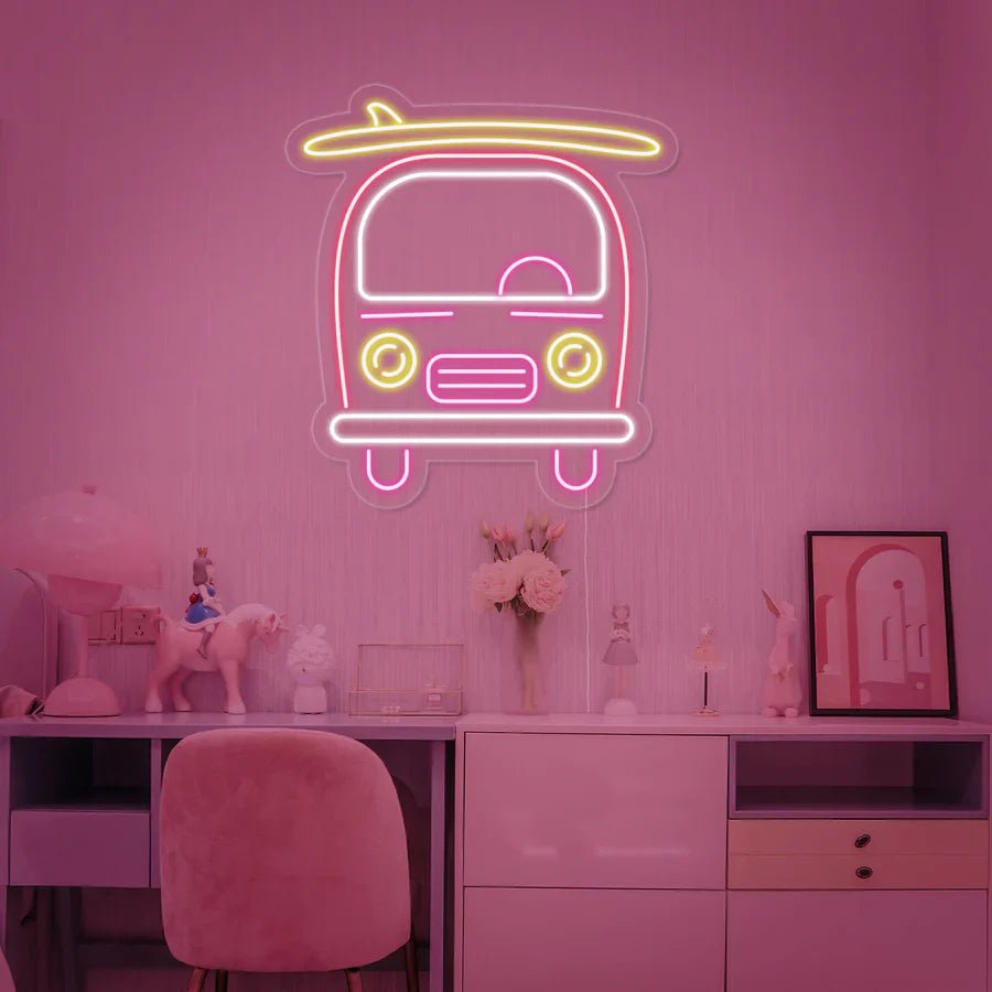 Bus neon - Skizzografico