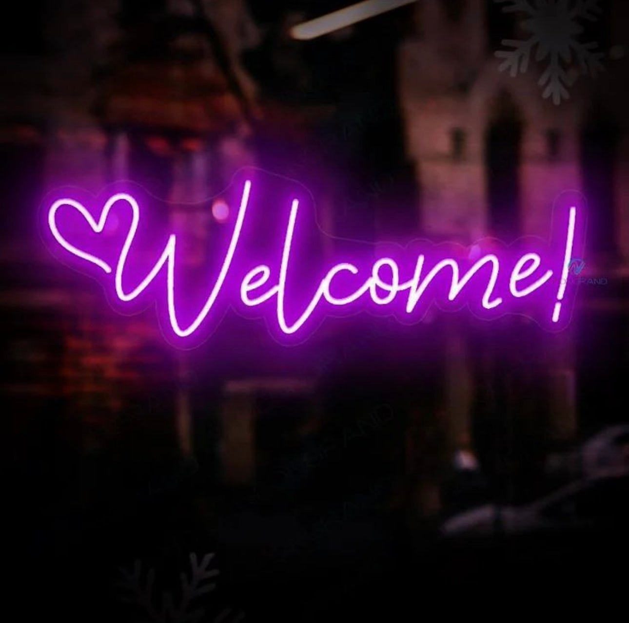 Welcome neon - Skizzografico