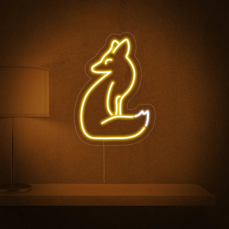 Volpe neon - Skizzografico