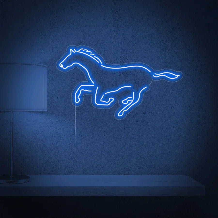 cavallo neon - Skizzografico