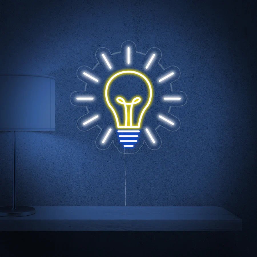 Idea neon - Skizzografico