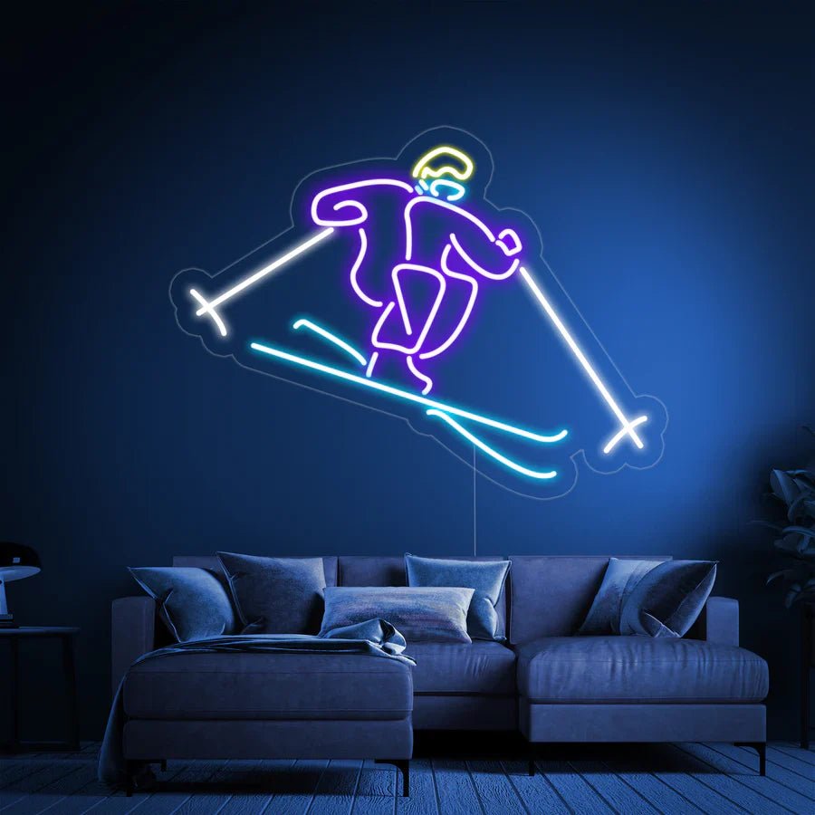 Sci neon - Skizzografico