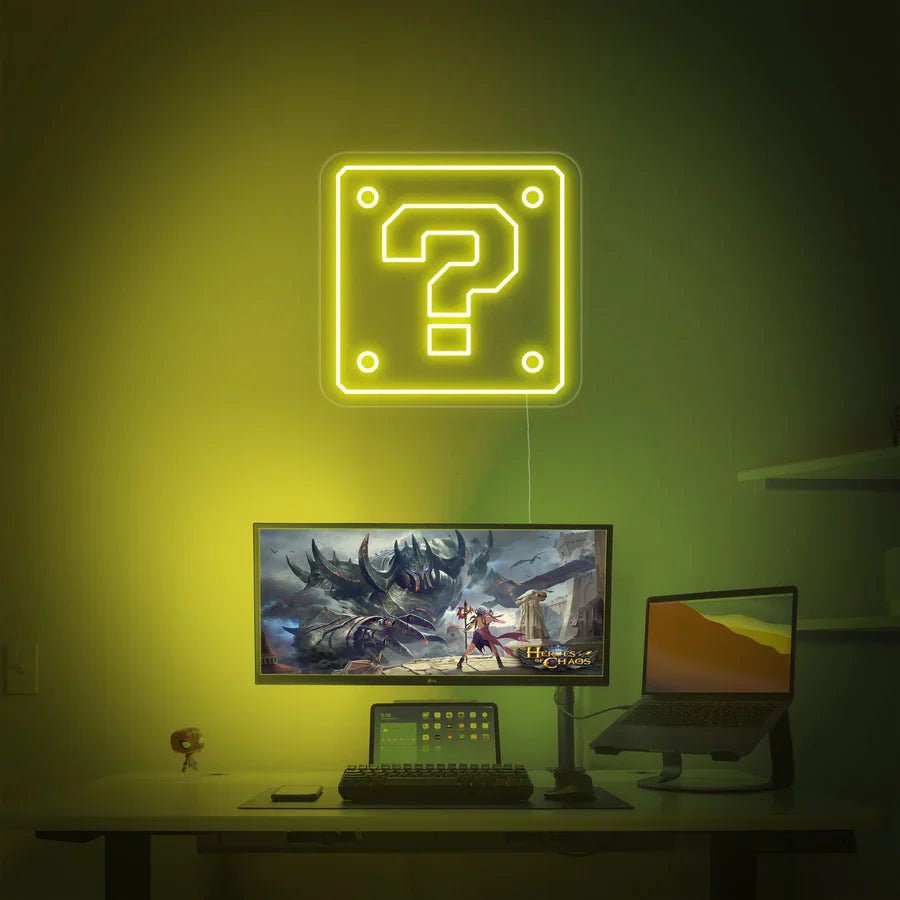 Super mario box Neon - Skizzografico