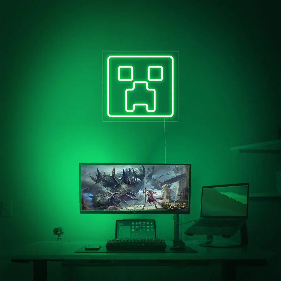 minecraft neon - Skizzografico