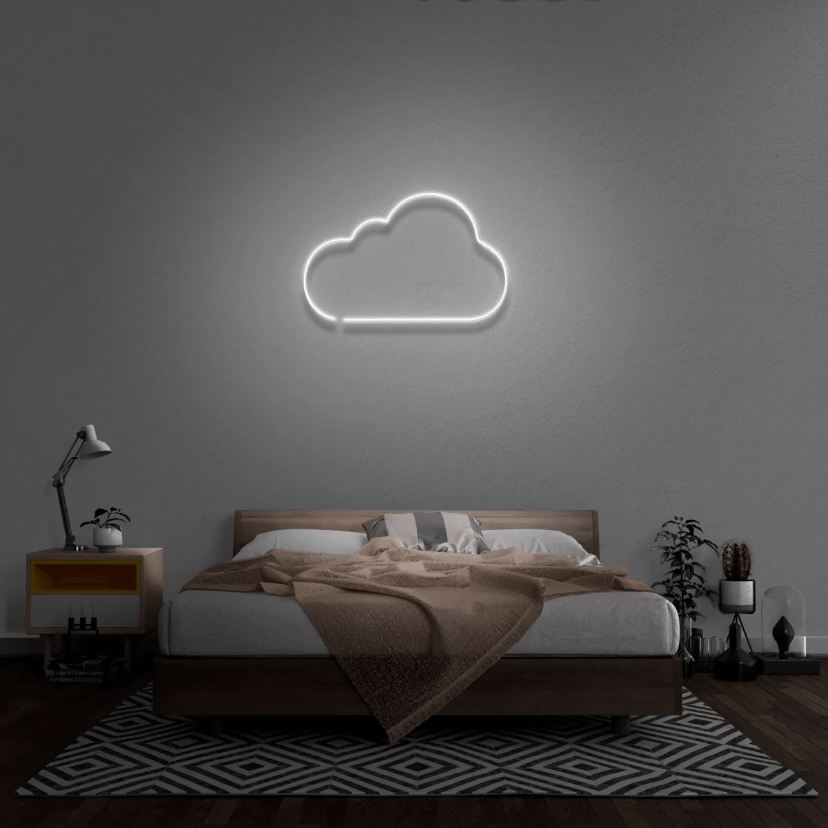 Nuvola neon - Skizzografico