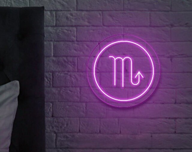 Scorpione Neon - Skizzografico