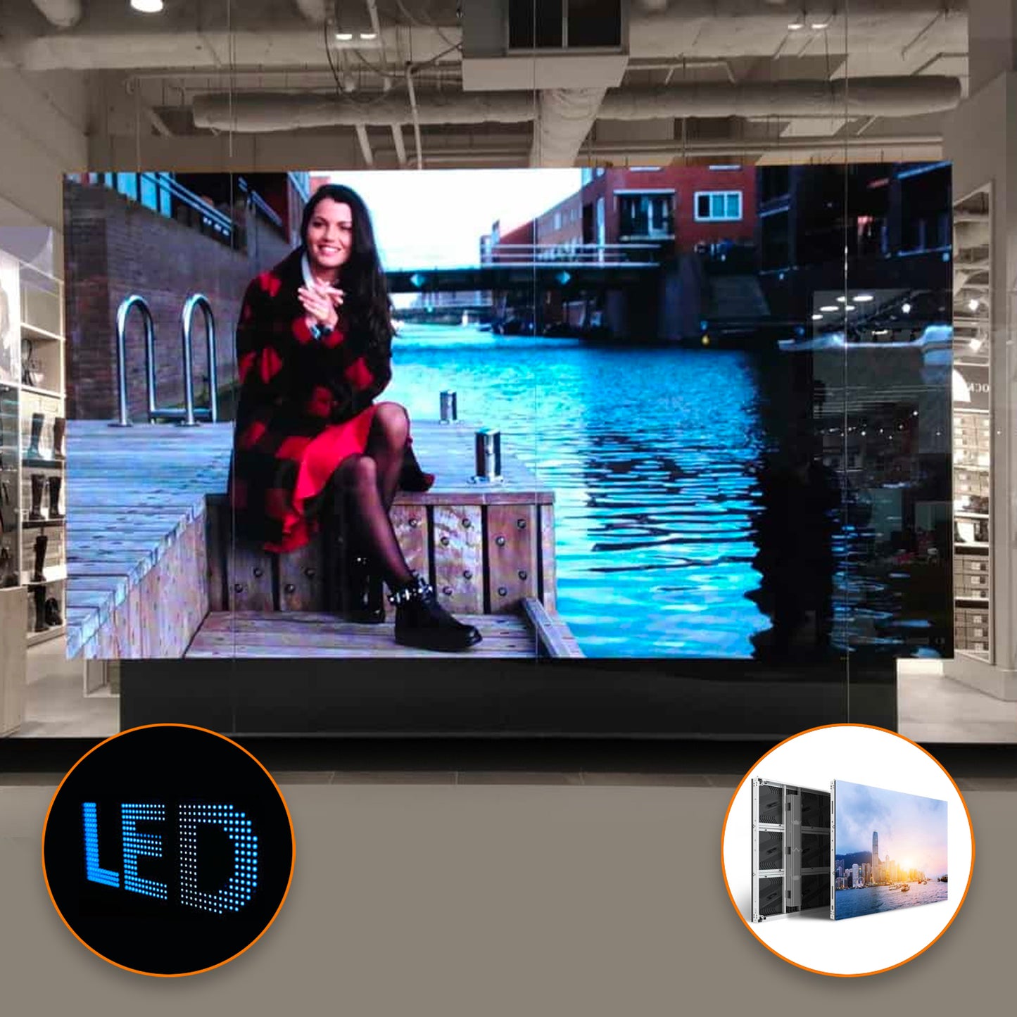 Ledwall da interno
