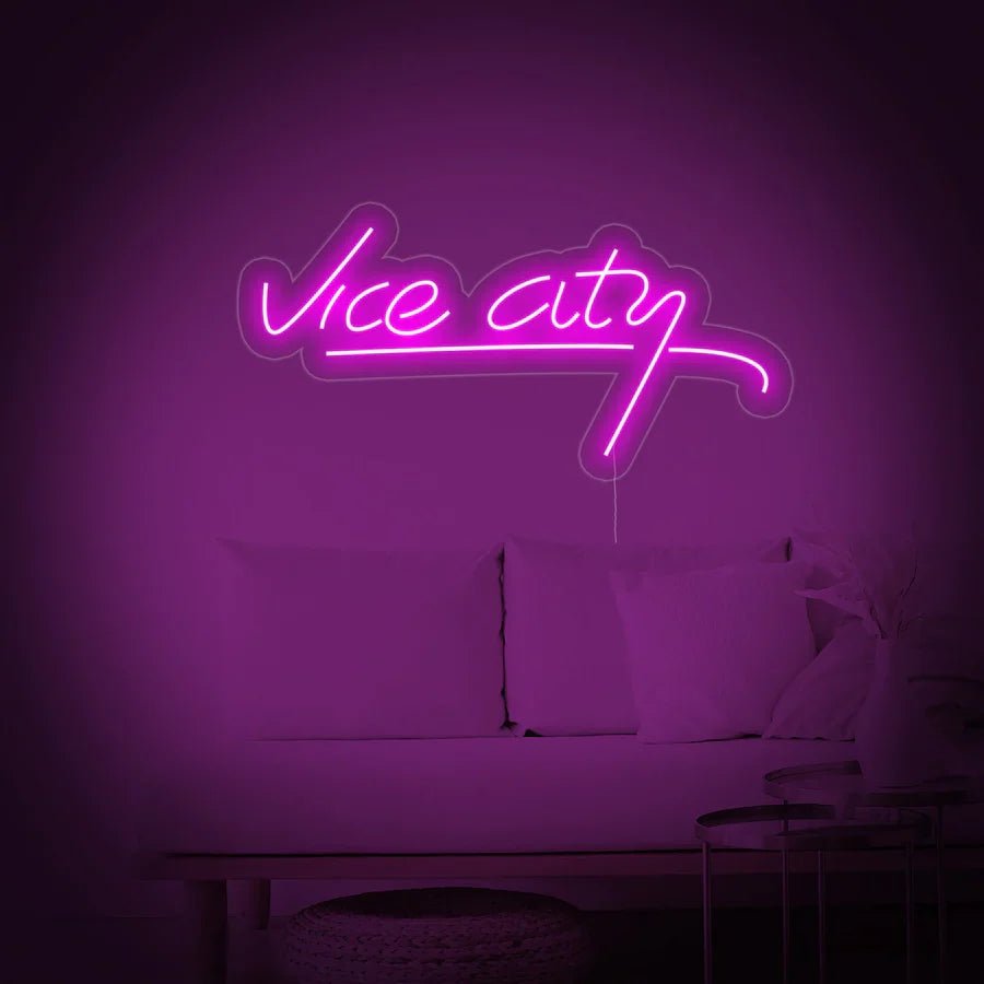 Vice City neon - Skizzografico