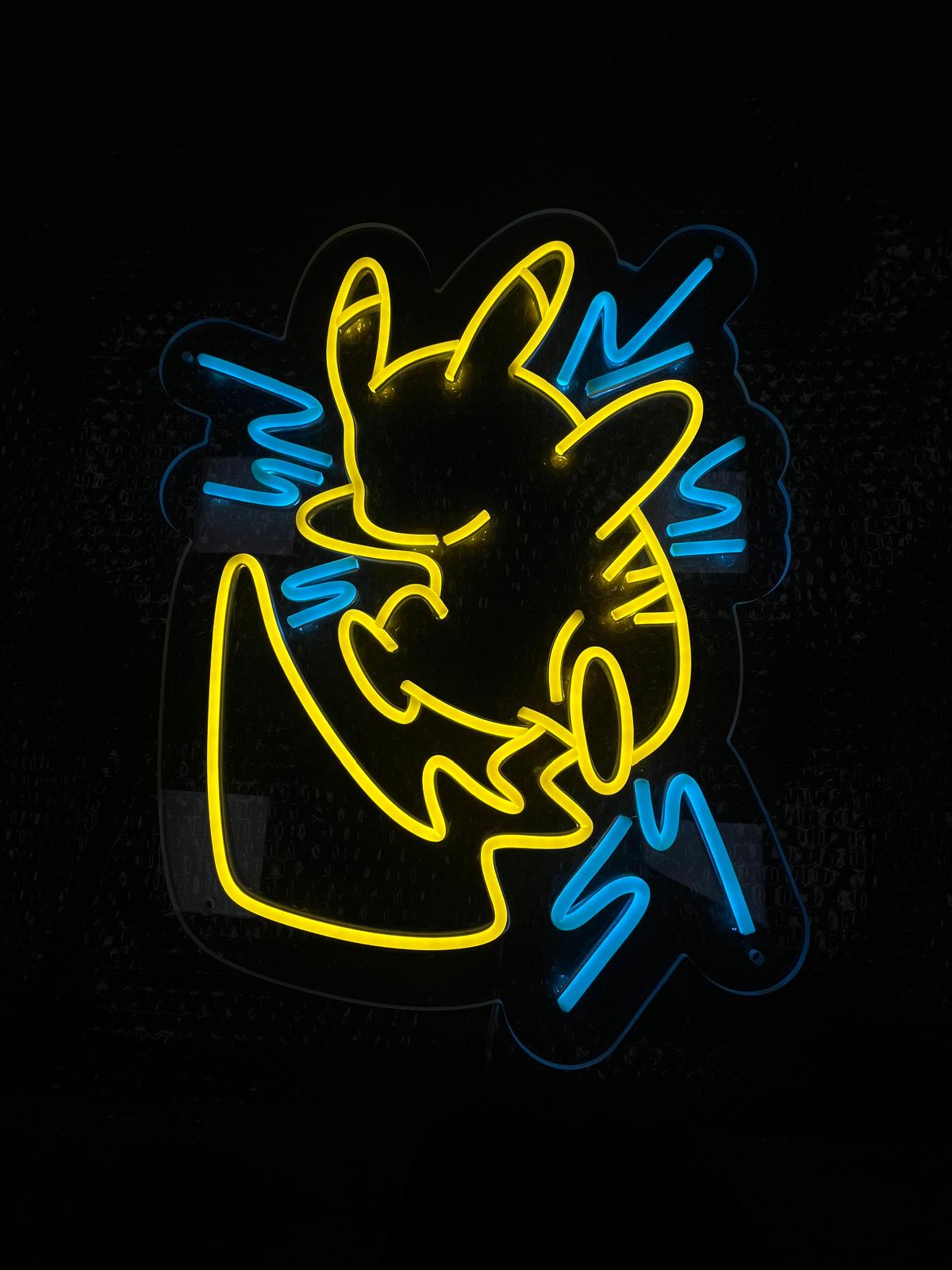 pikachu neon - Skizzografico