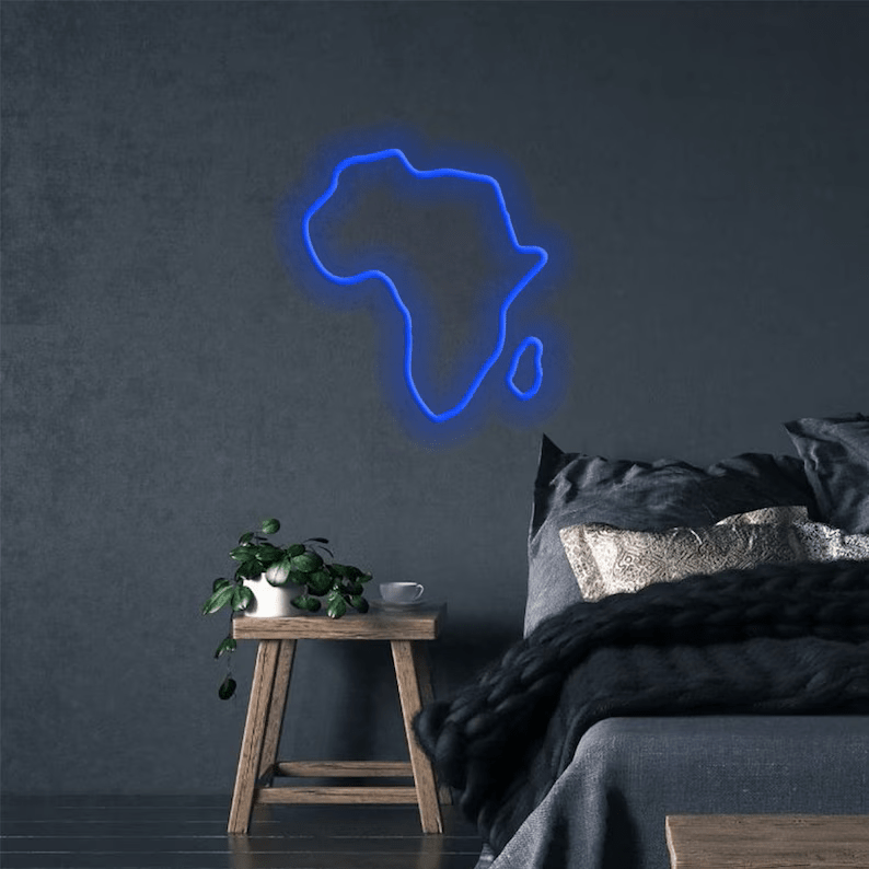 Africa neon - Skizzografico