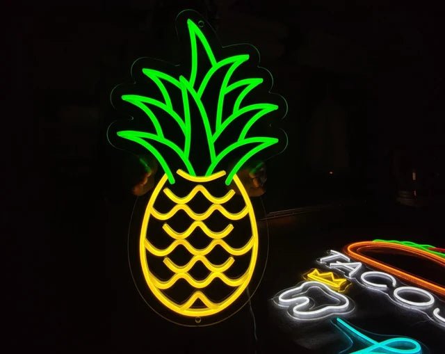 Ananas neon - Skizzografico