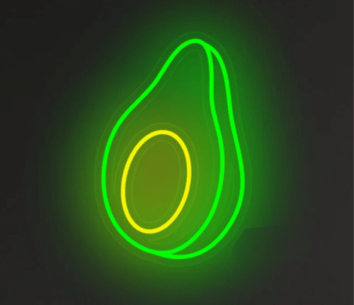 Avocado neon - Skizzografico