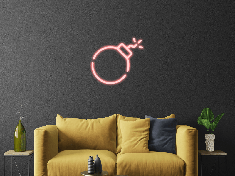 bomba neon - Skizzografico