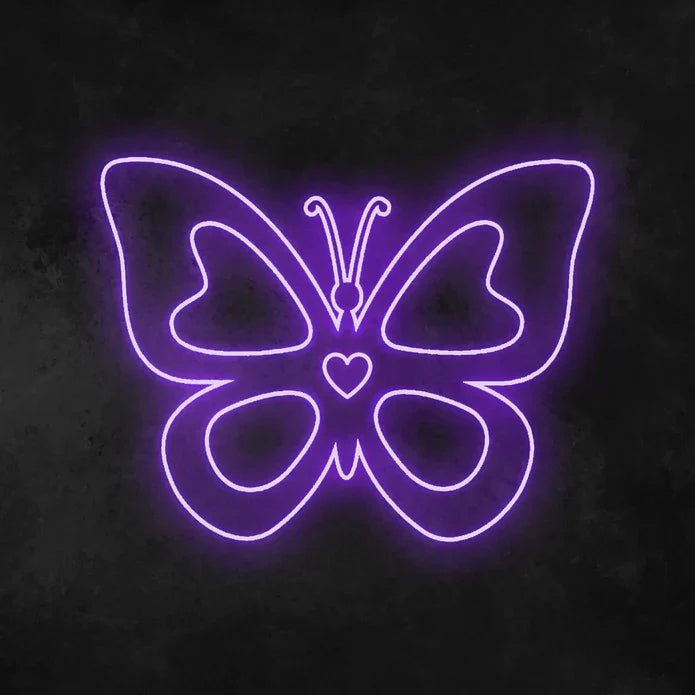 farfalla neon - Skizzografico
