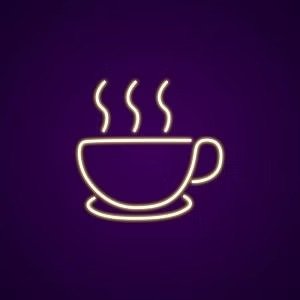 tazza caffè neon - Skizzografico