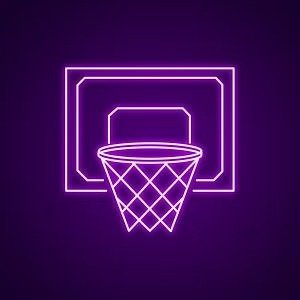 canestro neon - Skizzografico