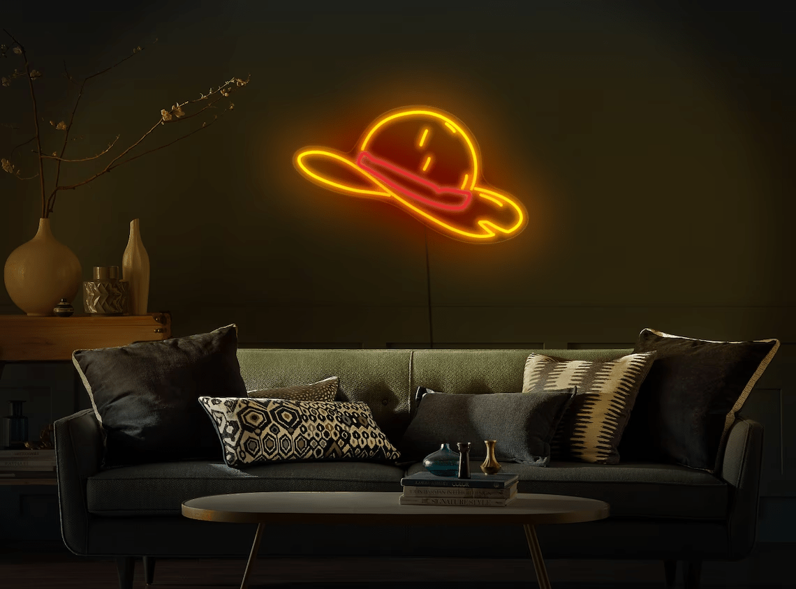 cappello di paglia neon - Skizzografico