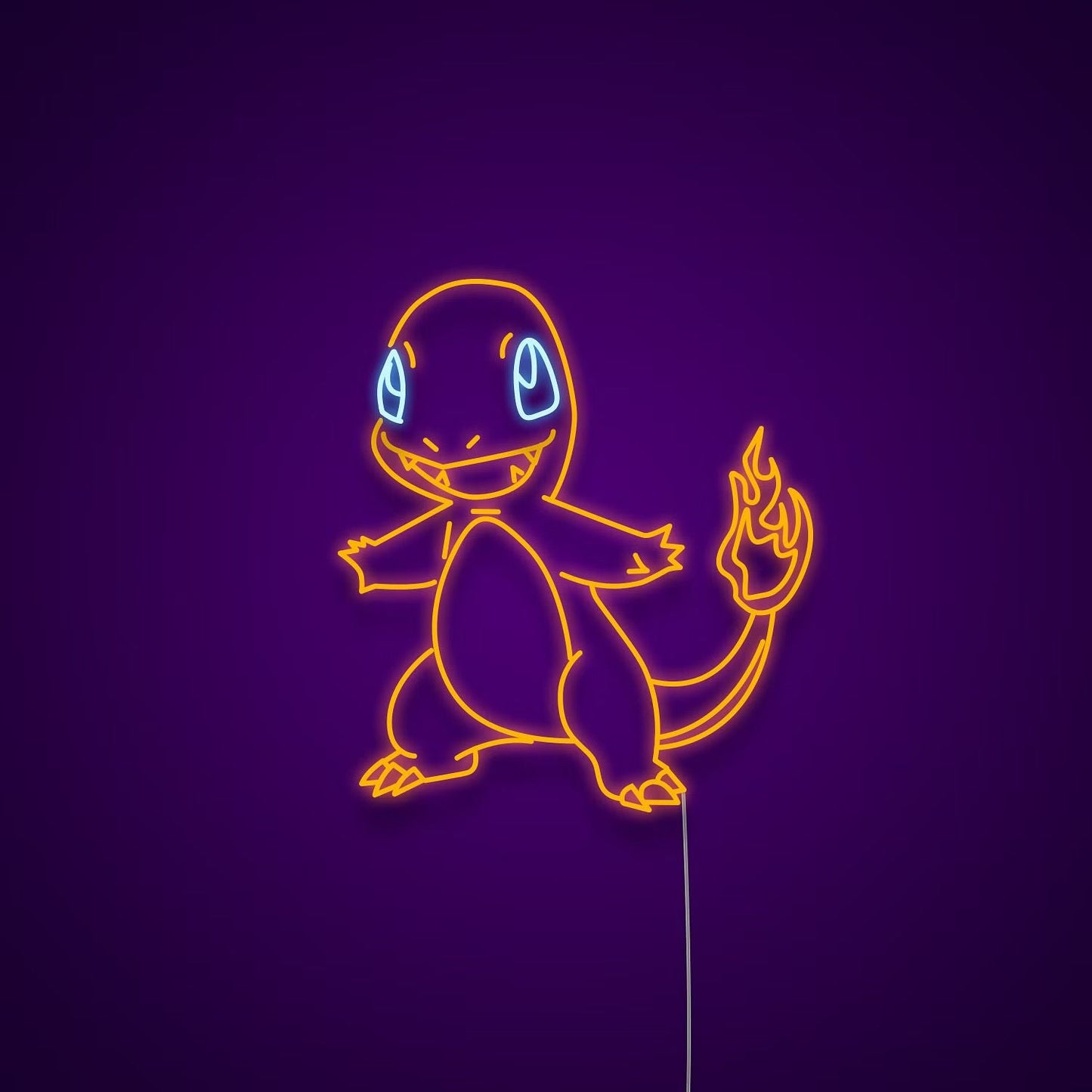 Charmender pokemon neon