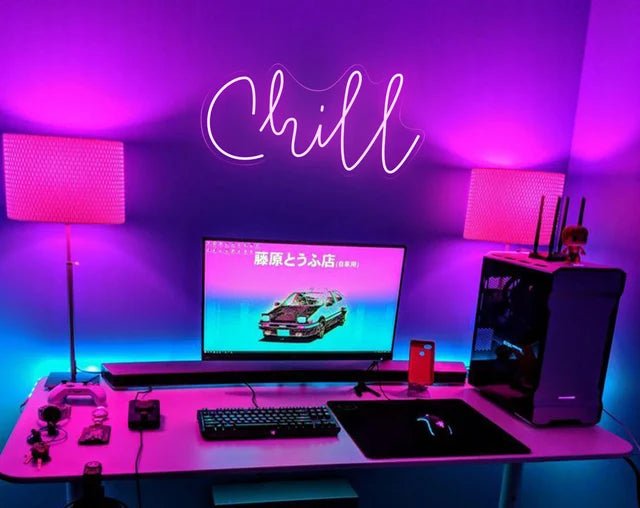 Chill neon - Skizzografico
