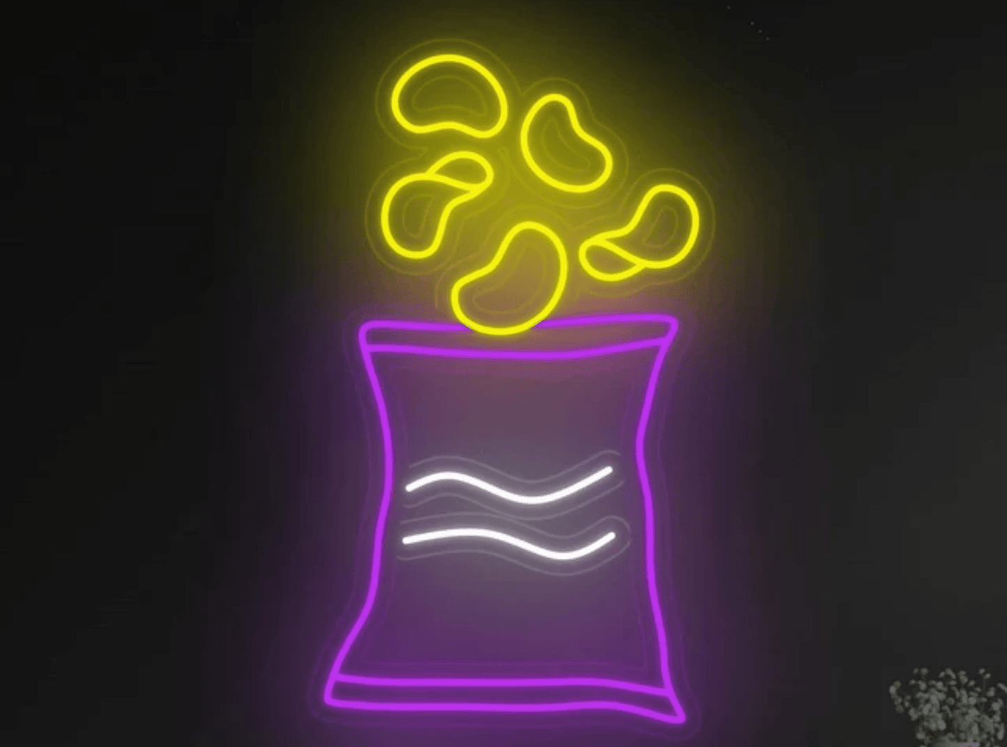 Chips neon - Skizzografico