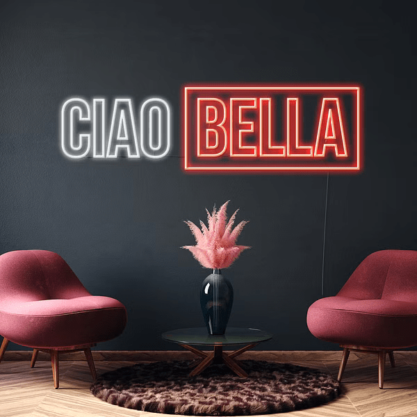 ciao bella neon - Skizzografico
