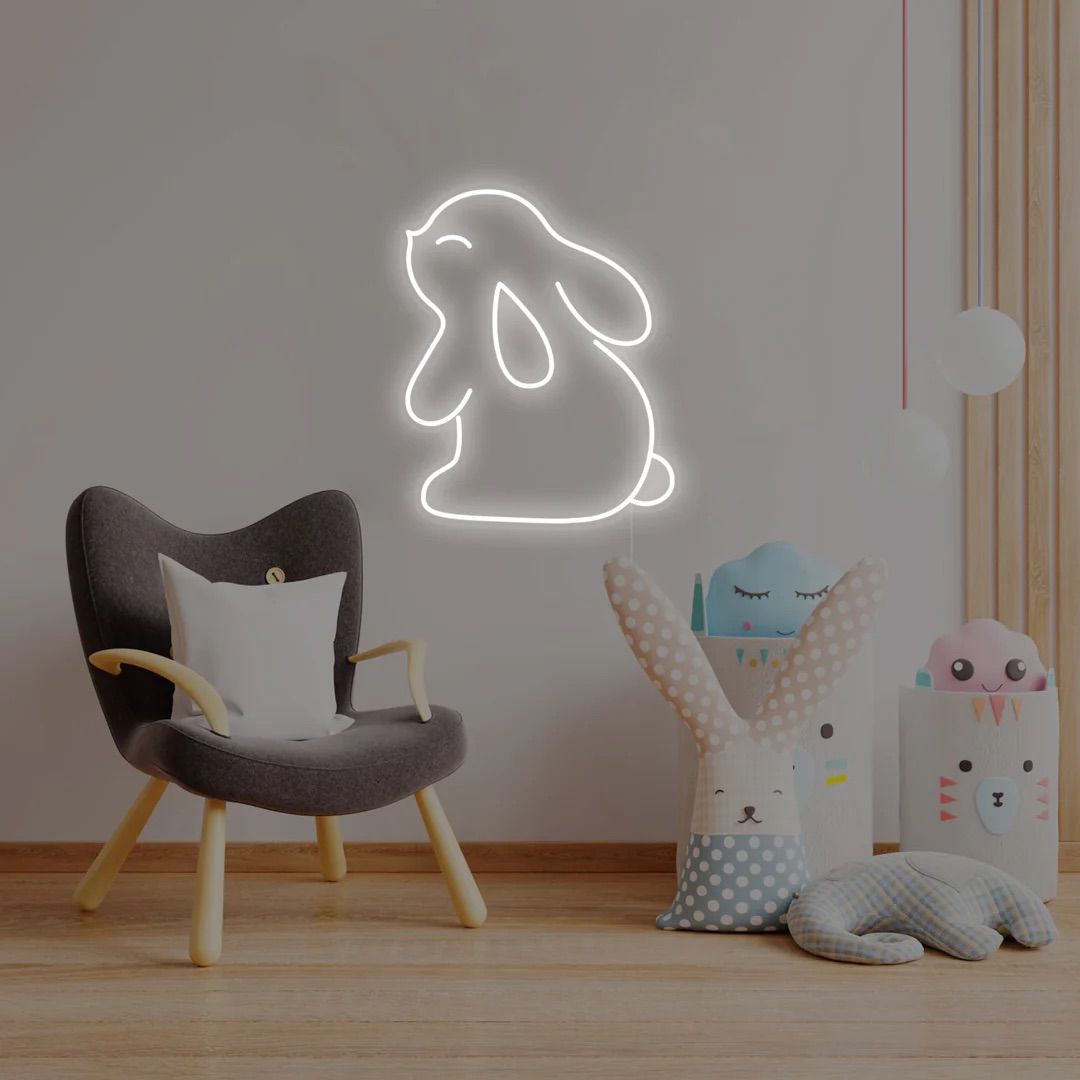 coniglio dolce neon - Skizzografico