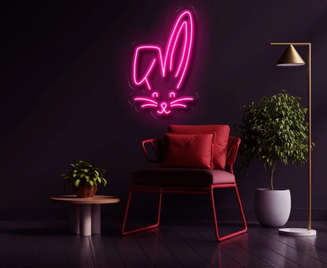 coniglio neon - Skizzografico