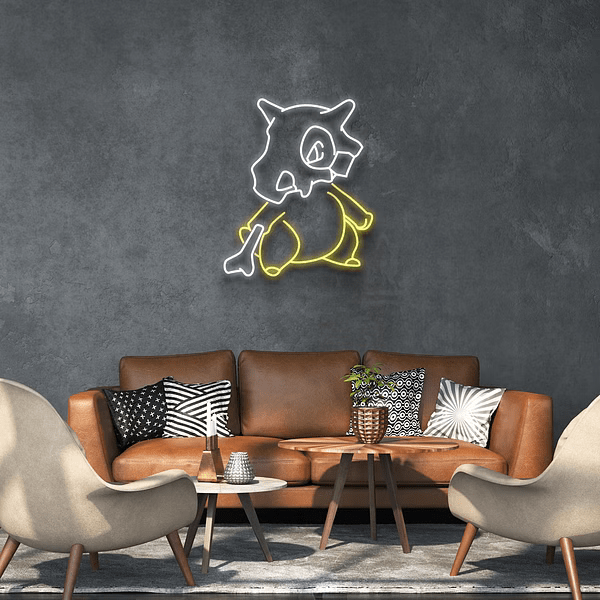 Cubone pokemon neon - Skizzografico