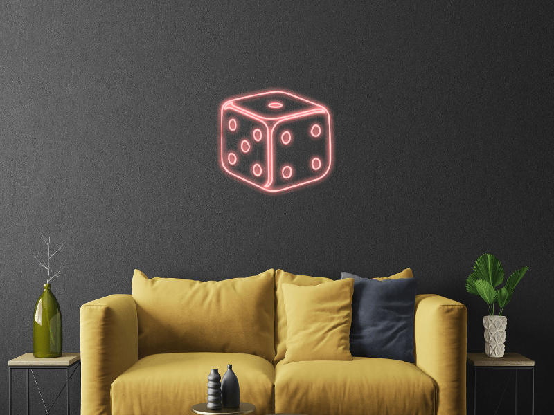 dado neon - Skizzografico