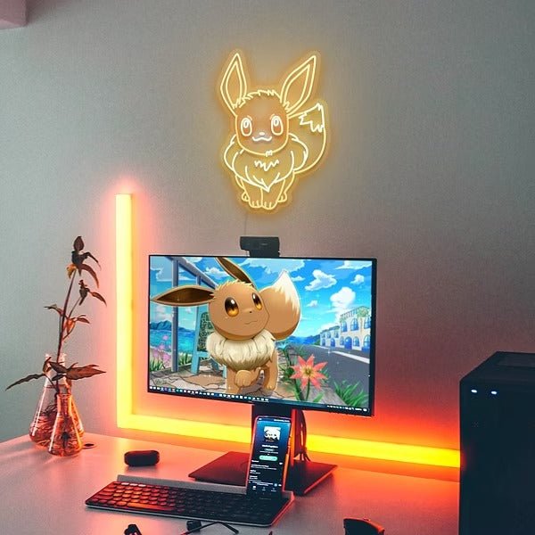 evee pokemon neon - Skizzografico
