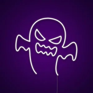 fantasma halloween neon - Skizzografico