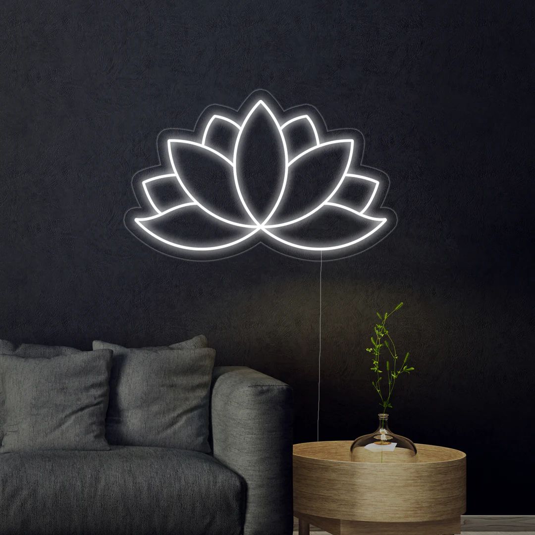 Fior di loto neon - Skizzografico