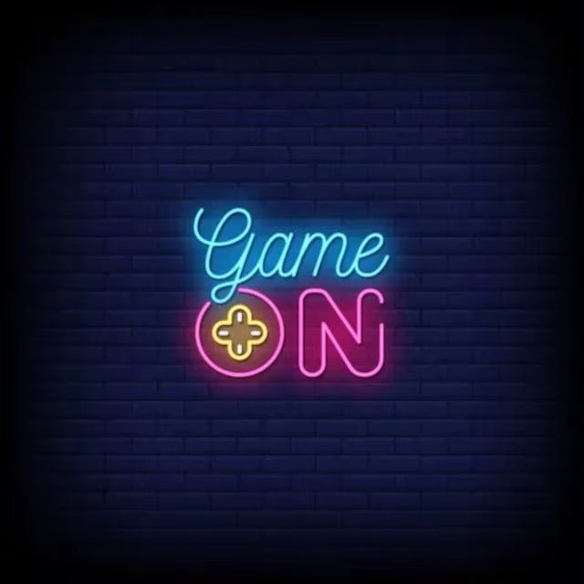 Game on neon - Skizzografico