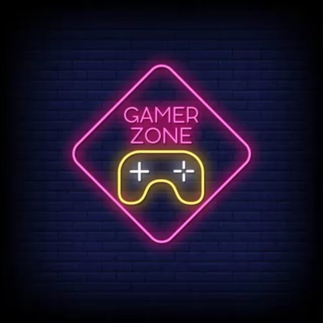 Gamer zone Neon - Skizzografico