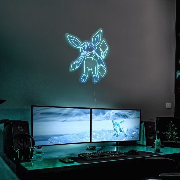 Glaceon pokemon neon - Skizzografico