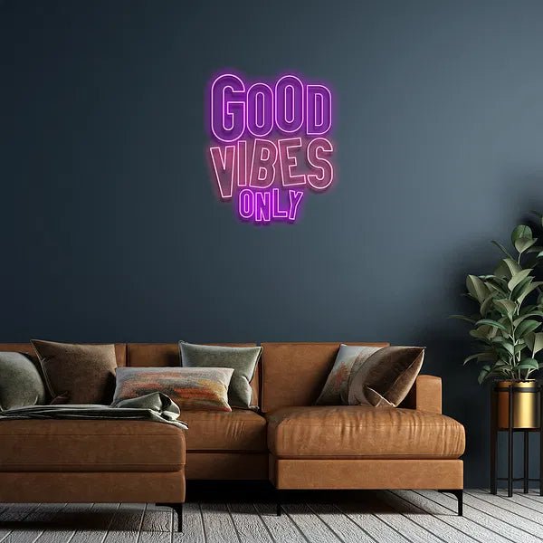 Good Vibes Only neon - Skizzografico