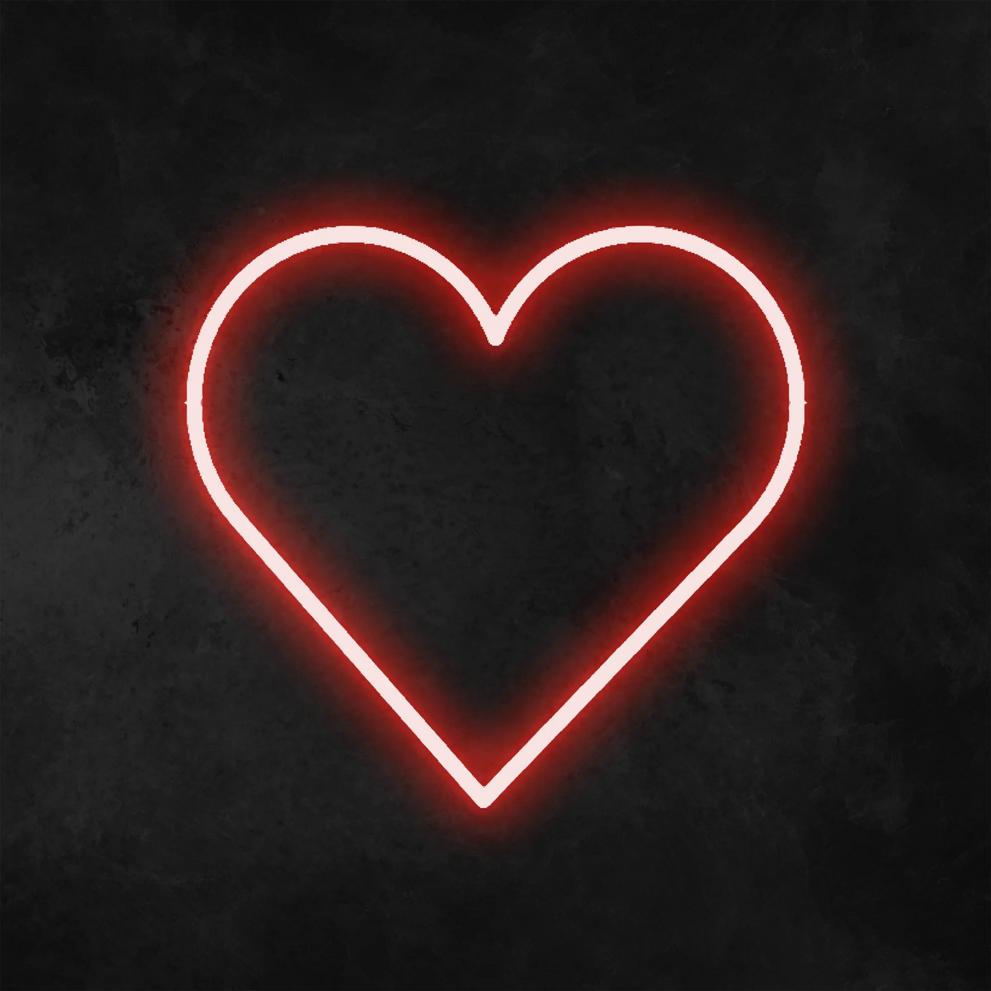 cuore neon