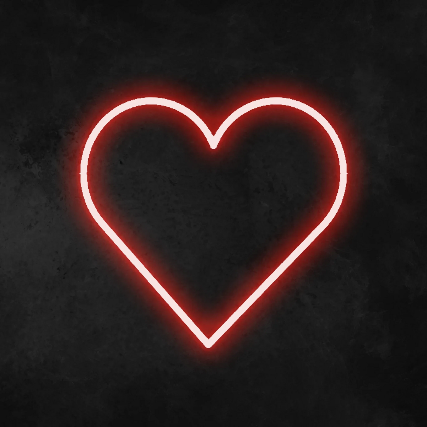 cuore neon - Skizzografico