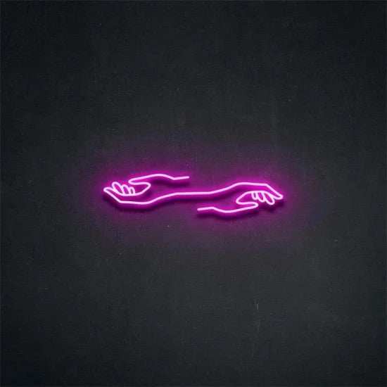 mani neon - Skizzografico