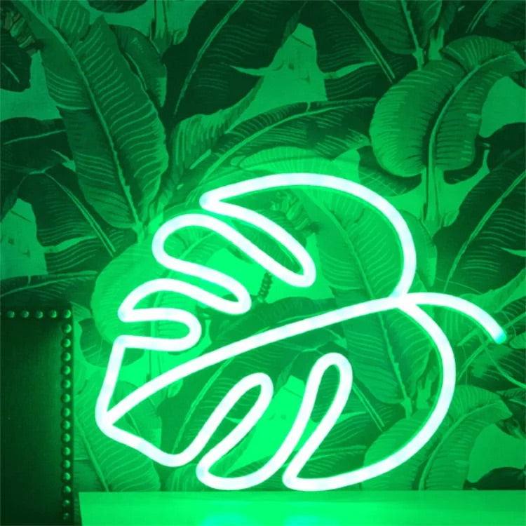 Foglia al neon - Skizzografico