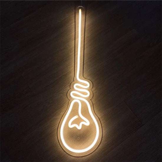 Lampadina neon - Skizzografico