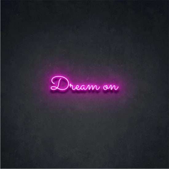 Dream on neon - Skizzografico
