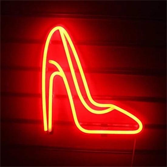 Scarpa tacco neon - Skizzografico