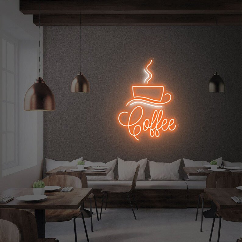 Caffe neon - Skizzografico